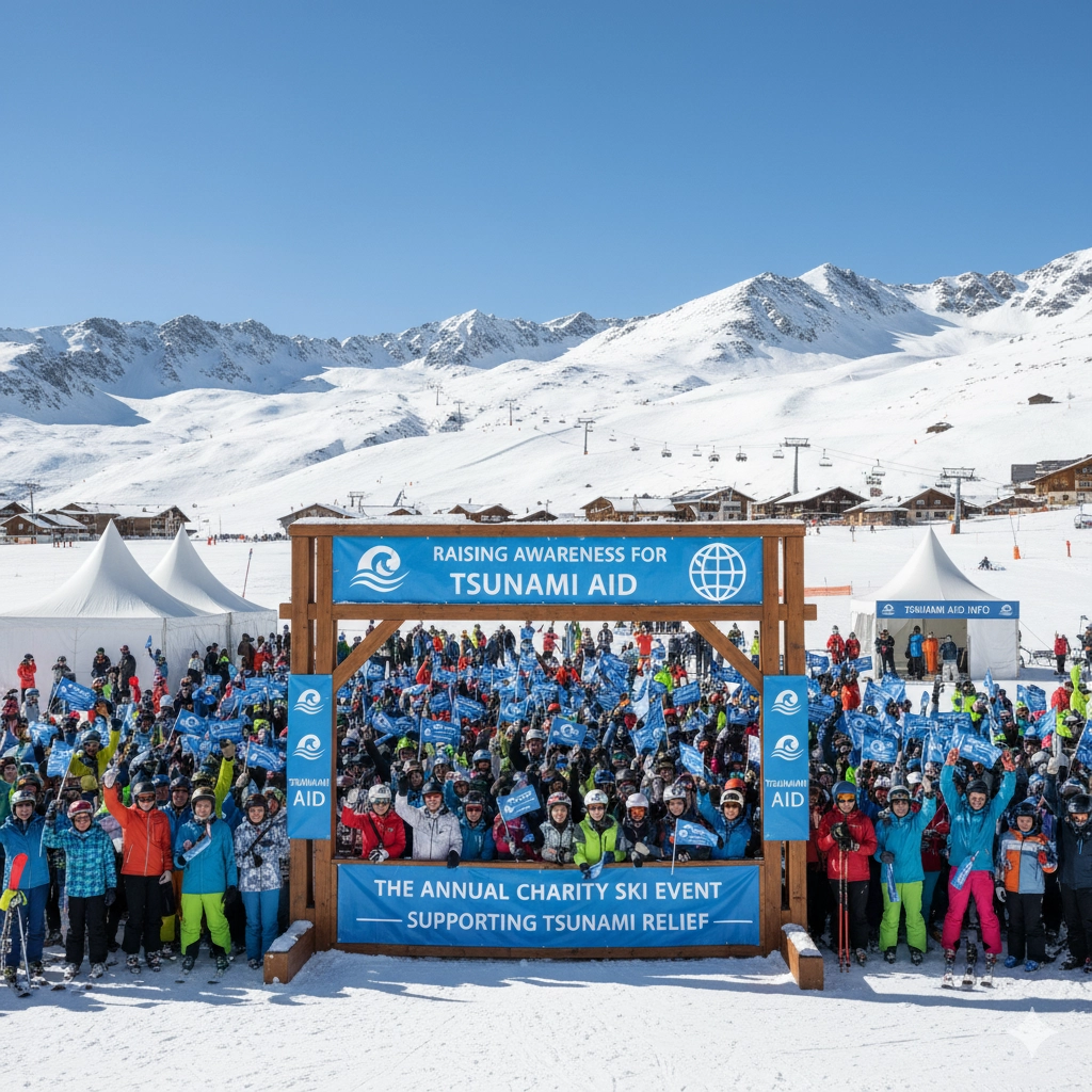 Windham Mountain ski event by Whiteweld Foundation